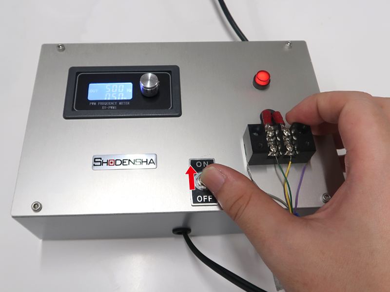 信号発生機使用イメージ2