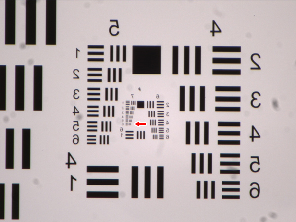 汎用レンズでミクロンオーダーを観察04