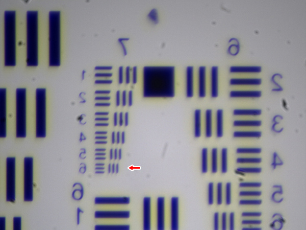 汎用レンズでミクロンオーダーを観察07