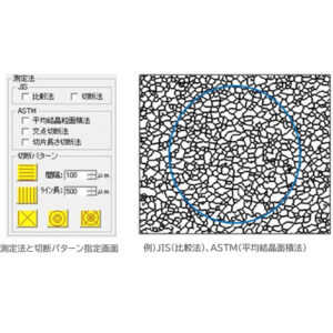 粒子解析ソフトウェア　G-S Measure（日鉄テクノロジー株式会社製）