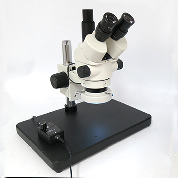 三眼式実体顕微鏡（分光タイプ・ワイドベース）