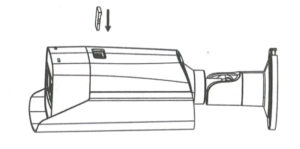 監視カメラ型体温測定用サーモグラフィーカメラ