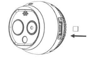 ドーム型体温測定用サーモグラフィーカメラ