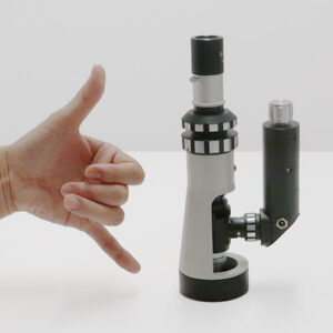 ポータブル金属顕微鏡サイズイメージ2