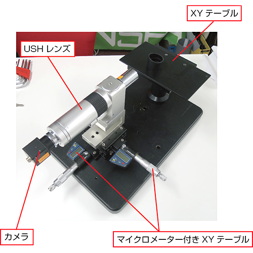 制作事例 53＜横向き深さ測定用超高倍率マイクロスコープ＞