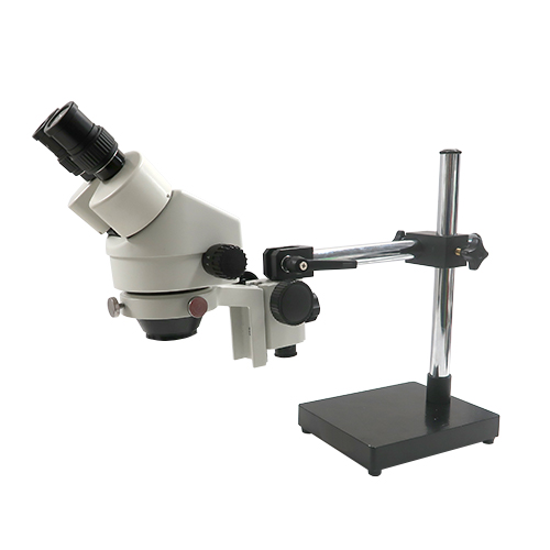 3Dアーム付双眼実体顕微鏡 （重量スタンド）　YM0745-GAS2